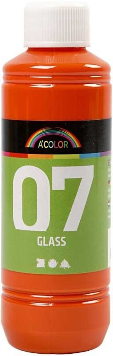 A-Color Glass, oranje, 250ml [HOB-31787]